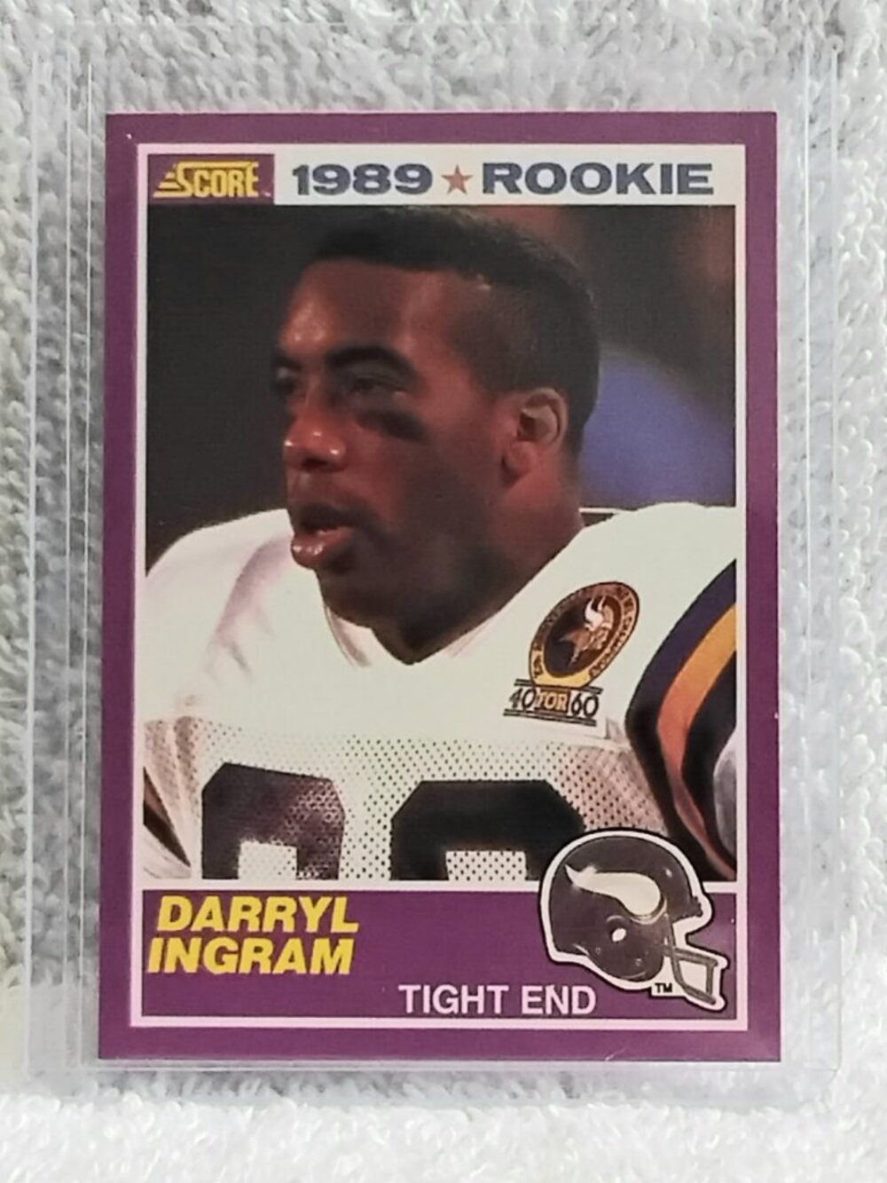 5/$20 Mint 1989 Score Darryl Ingram NFL Supplemental 1989 Rookie Card 423S!!